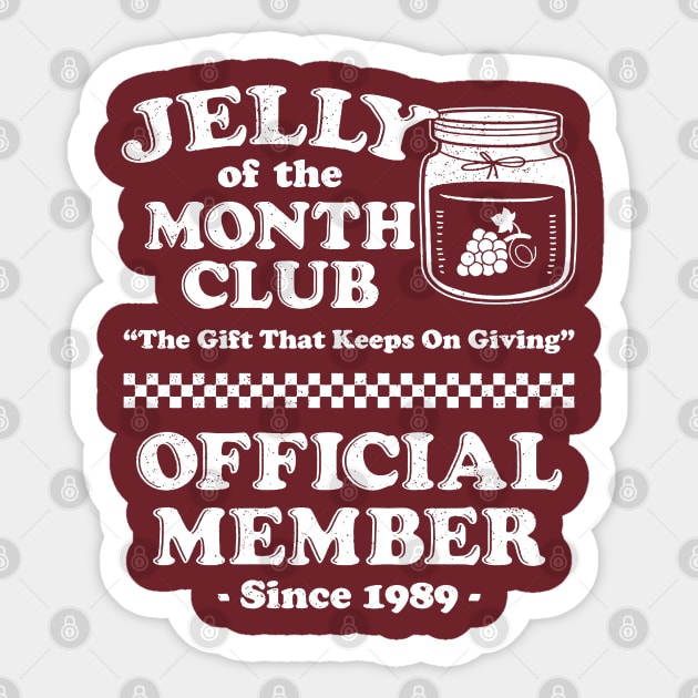 Jelly Of The Month Club Sticker by yagelv